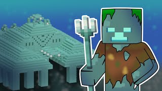 Kdo postavil OCEAN MONUMENTY v Minecraftu? (záhada vyřešena)