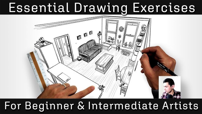 6 Easy Drawing Exercises for Beginners: Including Drawing Tablet