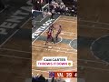 Just call him SLAM Carter 🔥 Cam Carter throws it down from a steal and a dish from Alex Fudge 🤝