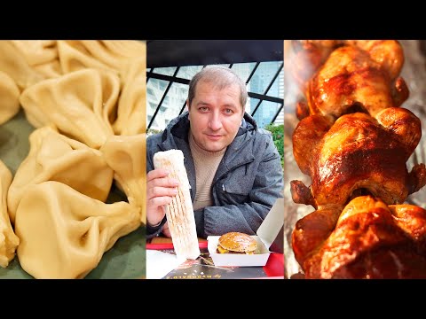 Видео: Уличная еда Грузии / Батуми. Что едят грузины?
