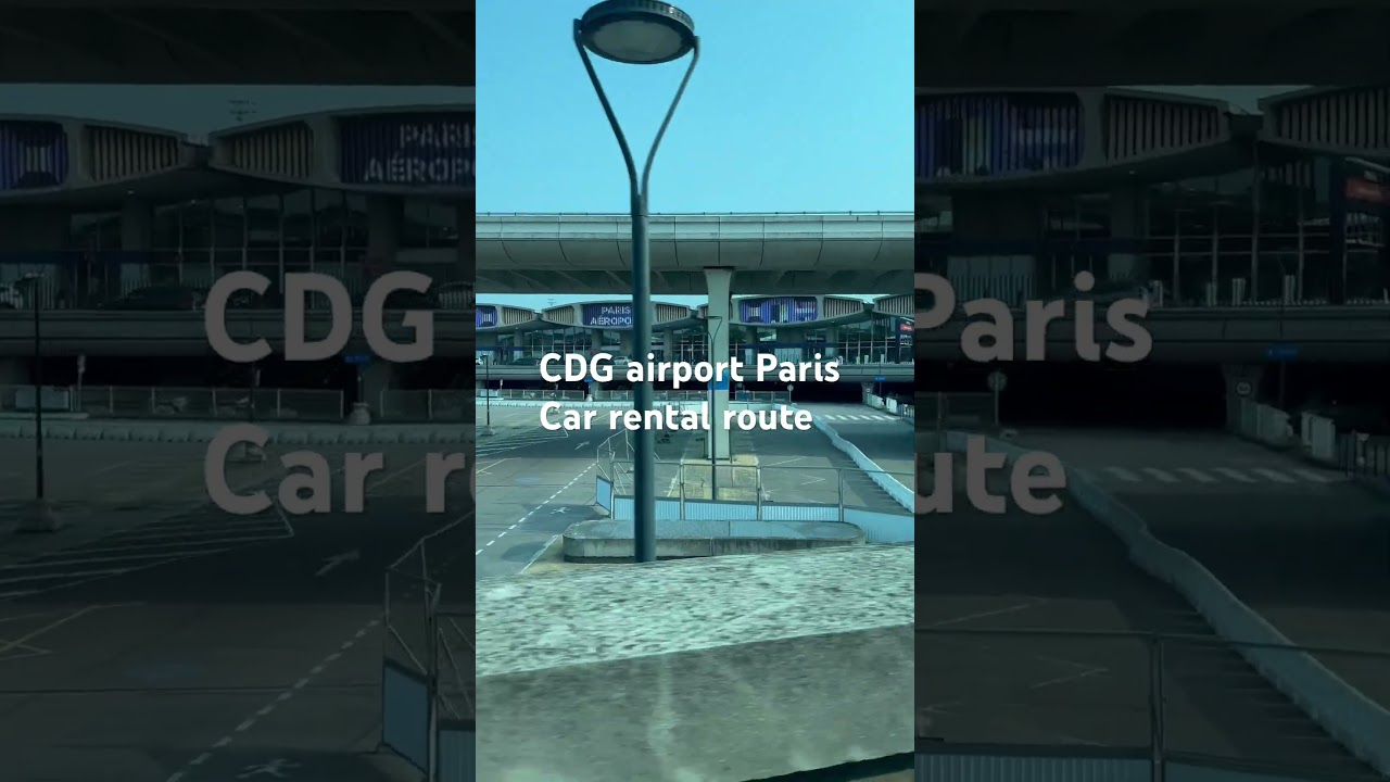 CDG airport Paris Car rental   
