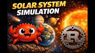 🌌 Relaxing ASMR Coding: Solar System Simulation in Rust 🦀 | Soft Keyboard Typing, No Talking Net Worth