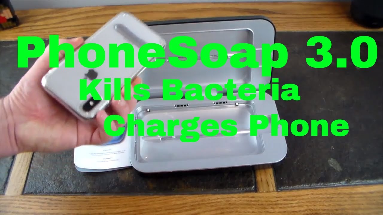 Phonesoap v3.0 Keeps Your Smartphone Bacteria Free YouTube