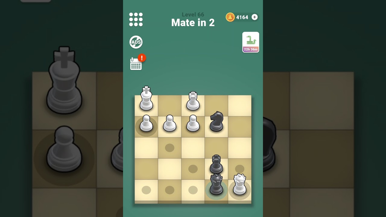 Pocket Chess level 66 walkthrough solution