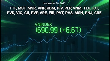 Cổ phiếu nào tích cực hơn Vnindex? | 28/11/2025