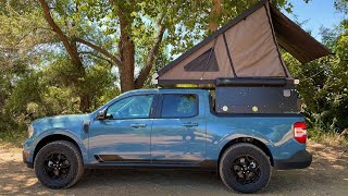 Player Profile 2022 Ford Maverick With Custom Slide-In Camper