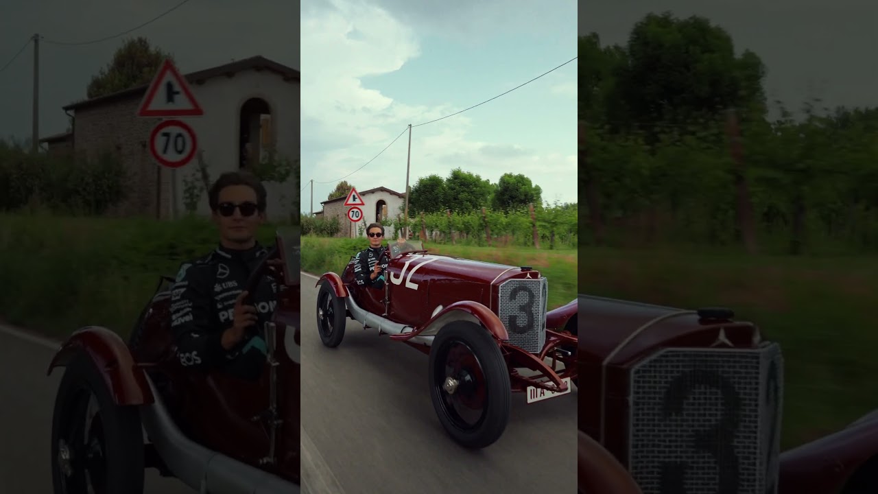 George Drives an EPIC 100-Year-Old Mercedes 😍