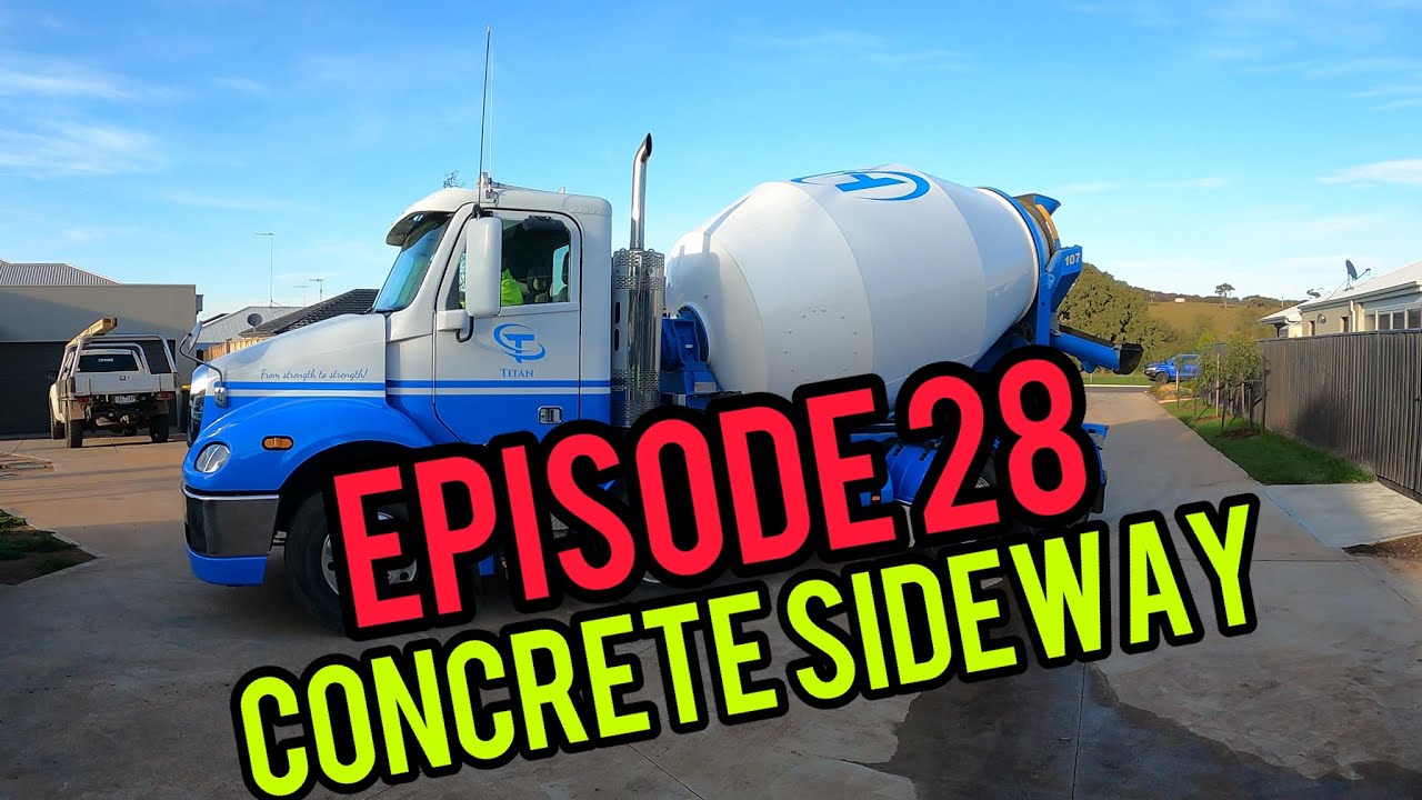 🇦🇺 Lets pour this plain concrete sideway 🇦🇺