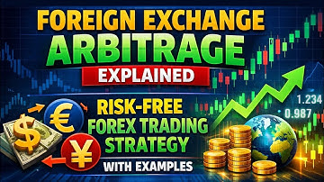 Foreign Exchange Arbitrage Explained | Risk-Free Forex Trading Strategy With Examples