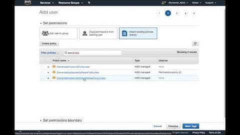 Adding an IAM User to your AWS Account