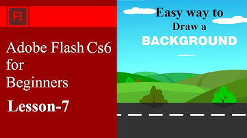 Easy way to draw a background in Adobe Flash in Hindi