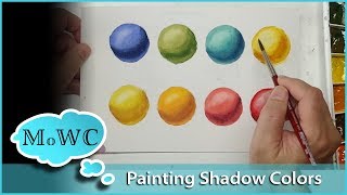 How to Paint Intense Shadow Colors in Watercolor