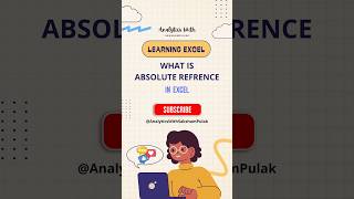 Excel Absolute Reference 🔥 | Lock Cell with $ | learn with @SakshamPulak