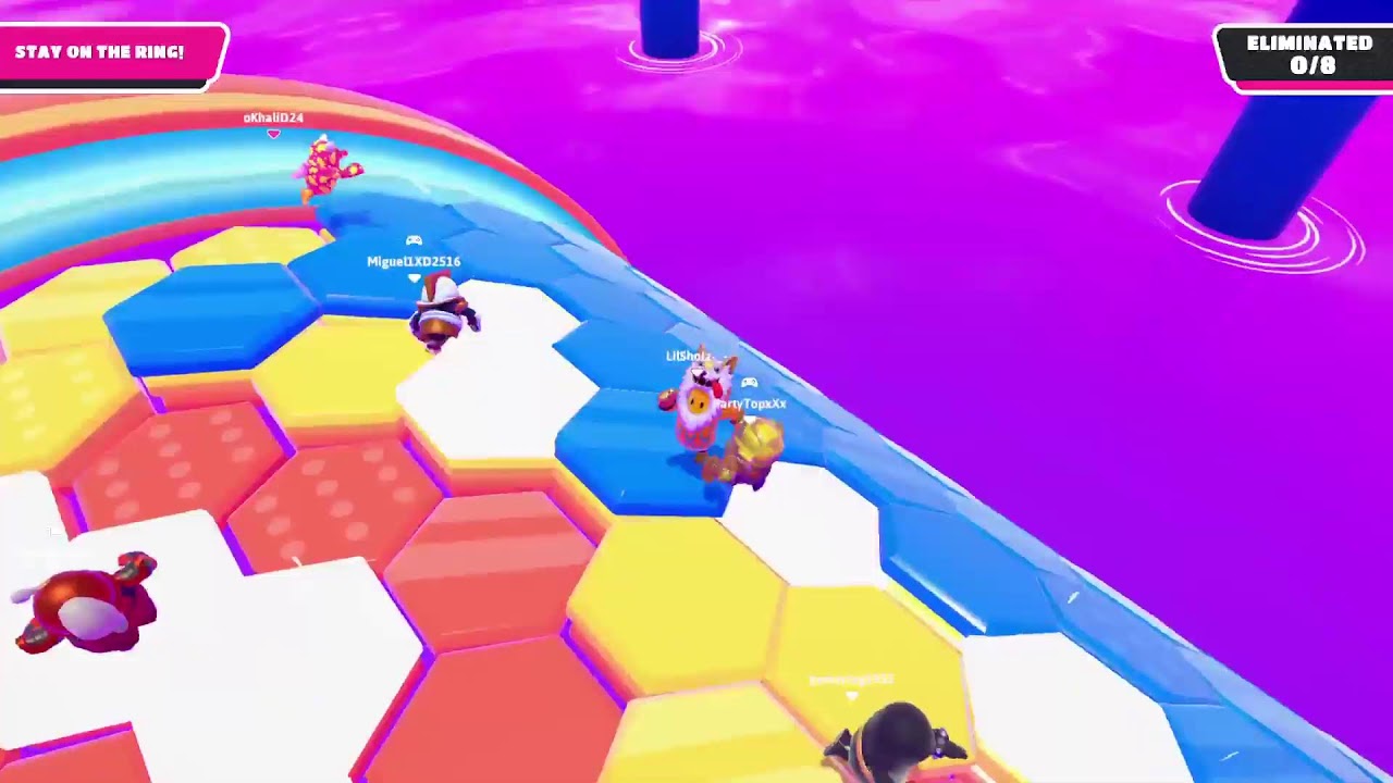 Fall guys Ring Hexathlon