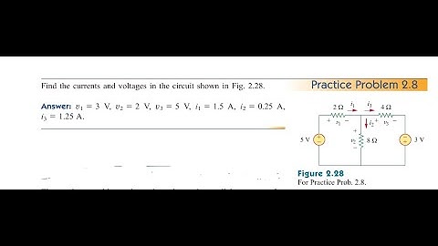 Practice Problem 2.8 | Sadiku 4th Edition | Electrical Circuits | বাংলা