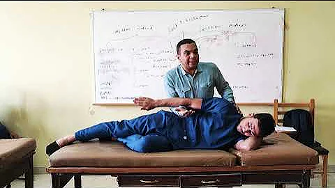 Shoulder Extension MMT practical By Dr Mostafa Gomaa