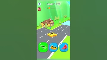 Shape shifting2 game level #1178     hyper casual game #shapeshifting  #gameplay #gaming #shortvideo