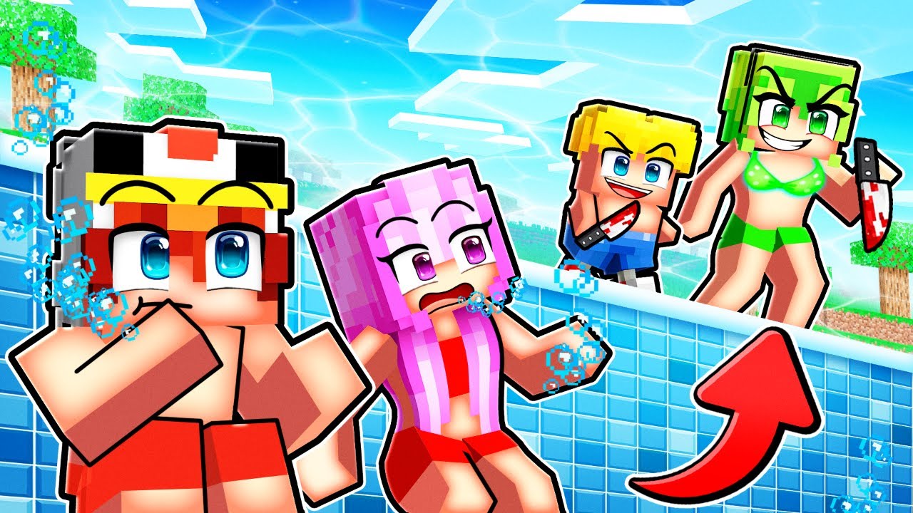 Nous devons nous CACHER de nos AMIS sur Minecraft !