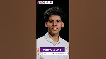 AIR 3 | Kushagra Dutt | GATE 2023 Mechanical Engineering (ME) Topper | BYJU