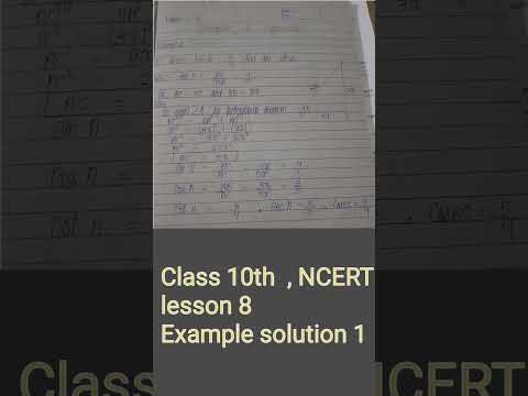 Class 10th NCERT