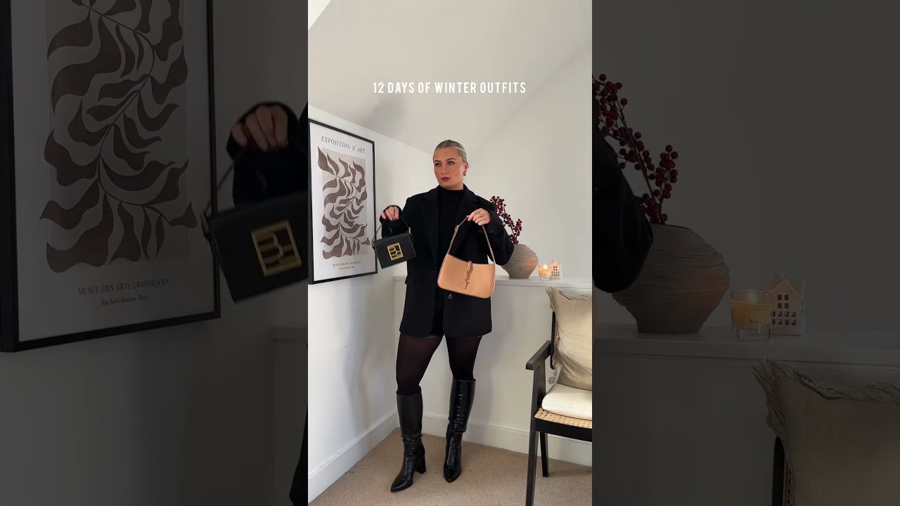 Day 3: All-Black Winter Style 