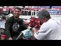 MIKEY GARCIA ON THE FANS GOING AT IT AT THE FIGHTS TALKS ARREOLA VS RUIZ AND WHO IS NEXT