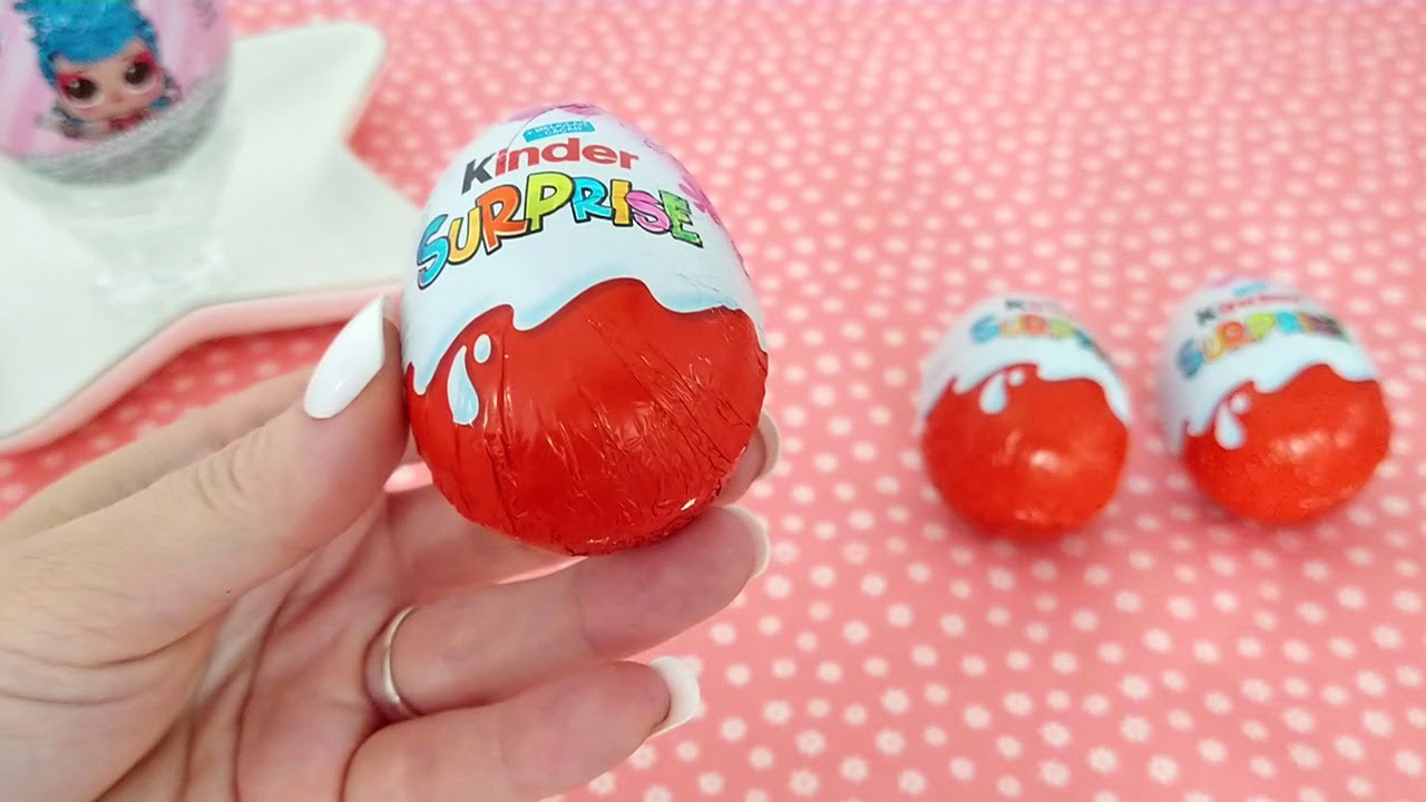 ASMR Opening Kinder Surprise Eggs & LOL Surprise Egg • What's Inside? • No Talking