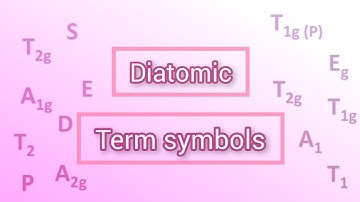 Diatomic molecular term symbols |easy explanation |Tamil😎|