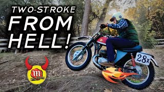 The Loudest Dirt Bike Ever! 1964 Montesa Diablo | A Bike and a Beer Episode 16