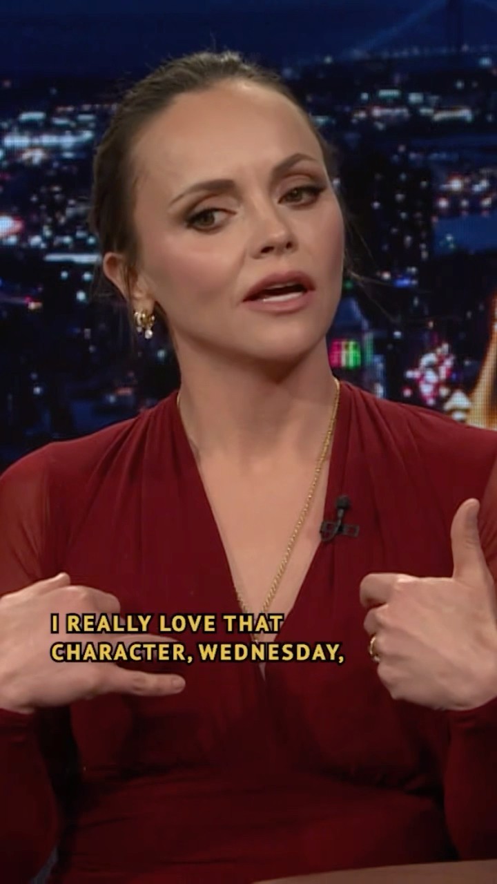 #ChristinaRicci explains why the character #WednesdayAddams has lasted the test of time ?