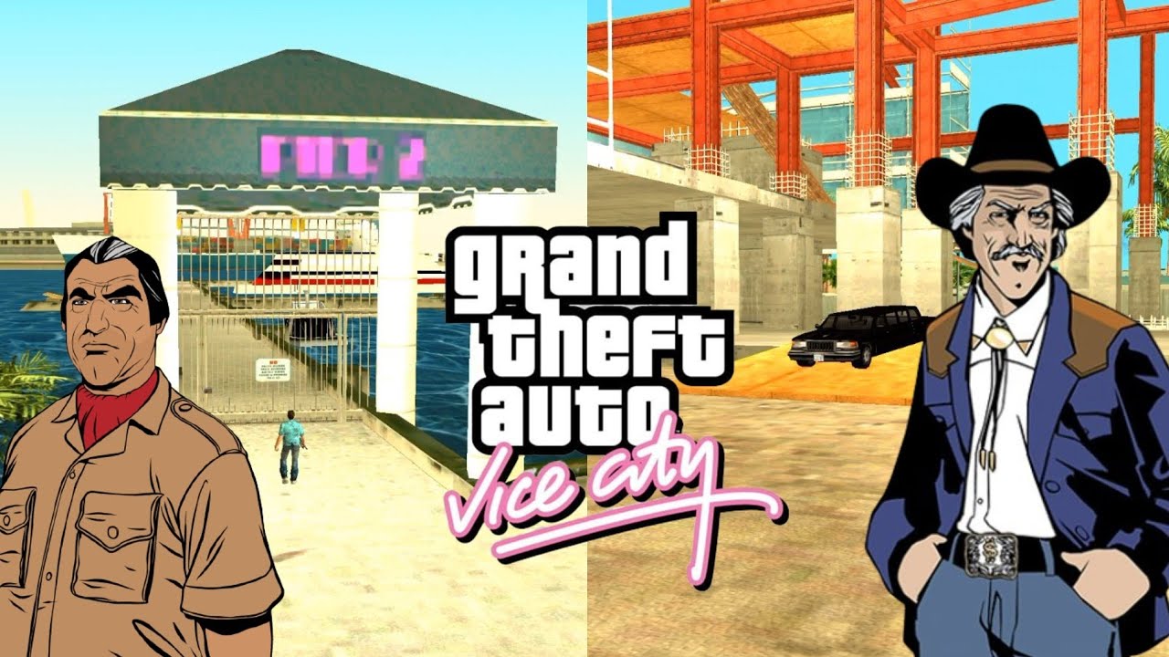 GTA vice city final mission Avery Carrington and colonel Cortez YouTube