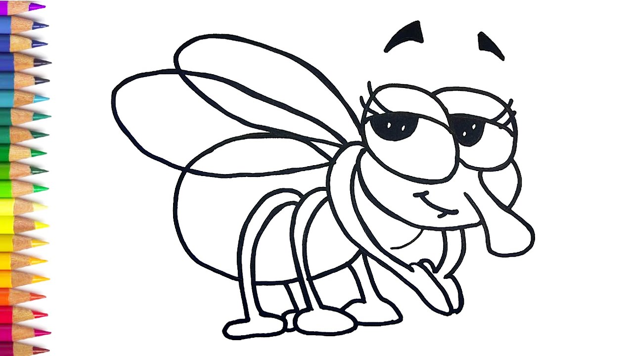 Рисовать муху легко