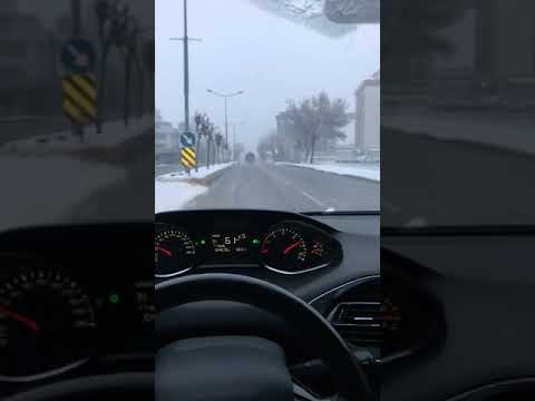 Karlı havada snap 2 ( yollar fena )