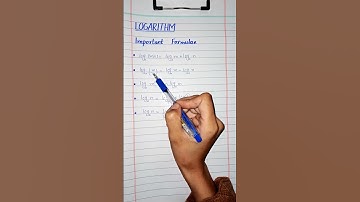 Chp 3 || Logarithms || Important Formulae || Class 9 Maths