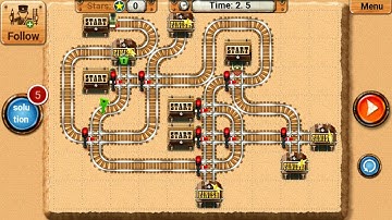 Train Track Maze Game - Train Game - Android Gameplay #1401