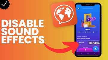 How to disable the sound effects in Mondly languages?