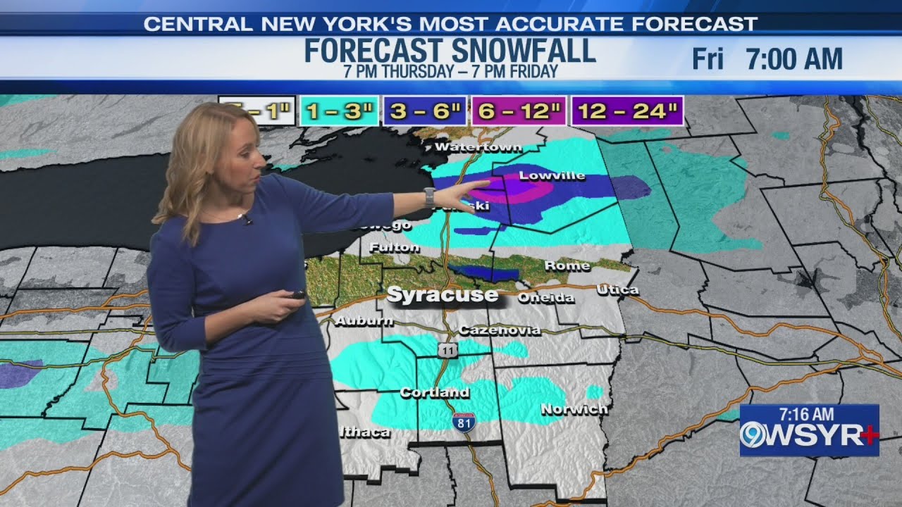 Storm Team Forecast: Thursday Mid-Morning Update 1-22-26