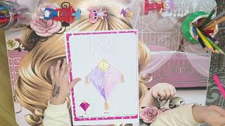 Letter Tracing K for Kids | Alphabet Writing Practice | EZ Sisters