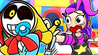 Lily CUIDOU do Protótipo bebê no Poppy Playtime VR!