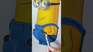 Minions Despicable Me 4 Colour Sketch 🎨 #despicableme4 #minions #colourdrawing #sketch #shorts