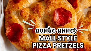 Auntie Annes Pizza Pretzels Mall Style Pepperoni Pizza Pretzels