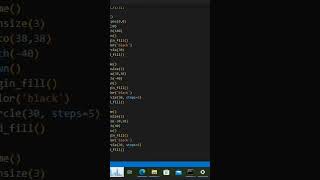 drawing ball with amazing python turtle graphics.