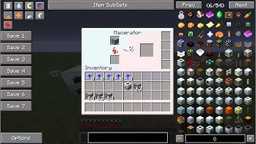 How to make a Macerator in Minecraft FTB (Feed the Beast)