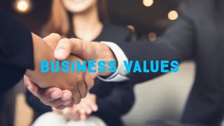 IELTS listening test Section 4|Four business values