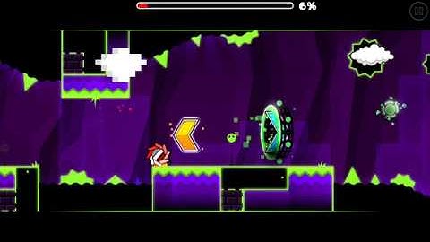 Geometry Dash World: Flamboyant by berkoo harder 6☆ (1 coin)