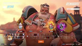 картинка: LHCLOUDY Райнхард БОГ Overwatch 2 Сезон 18