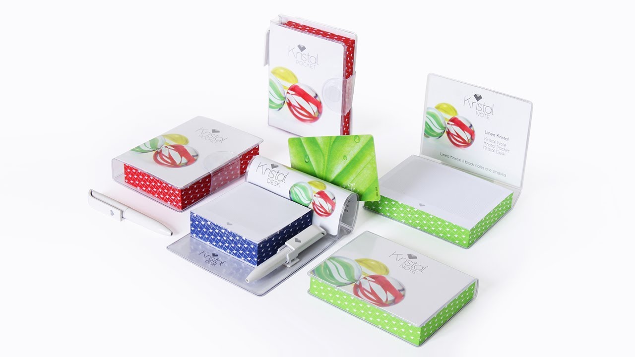 Blocknotes personalizzati Kristal Produzione diretta Proramillenote