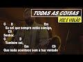 TODAS AS COISAS - Fernandinho "Voz e Violão" | Cifra Simplificada