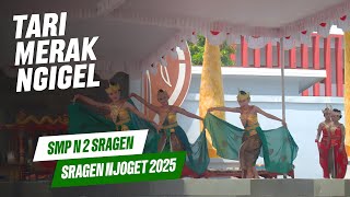 HARI TARI DUNIA 2025 - Tari Merak Ngigel Penampilan SMP N 2 Sragen