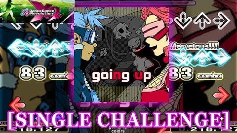【DDR X2】 going up [SINGLE CHALLENGE] 譜面確認＋クラップ